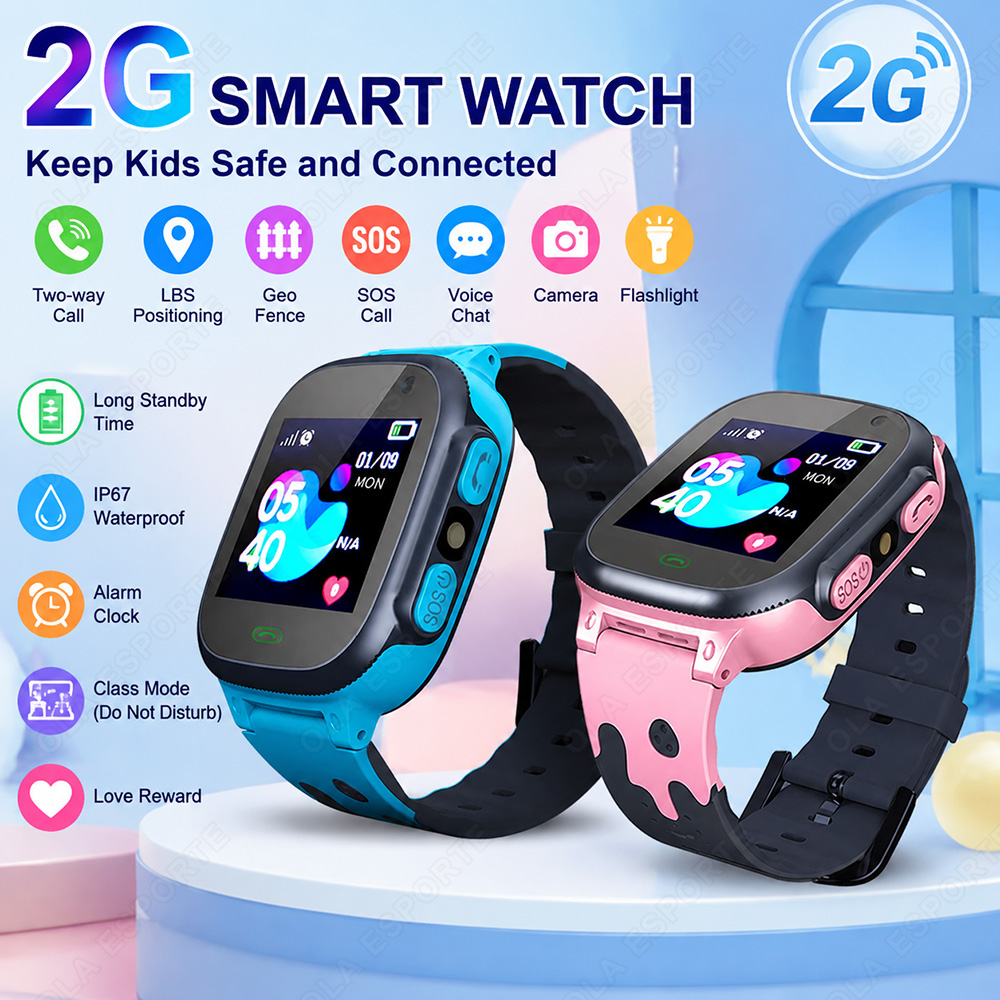 Smartwatch Watches For Girls - Novo Relógio Inteligente Infantil com Tela