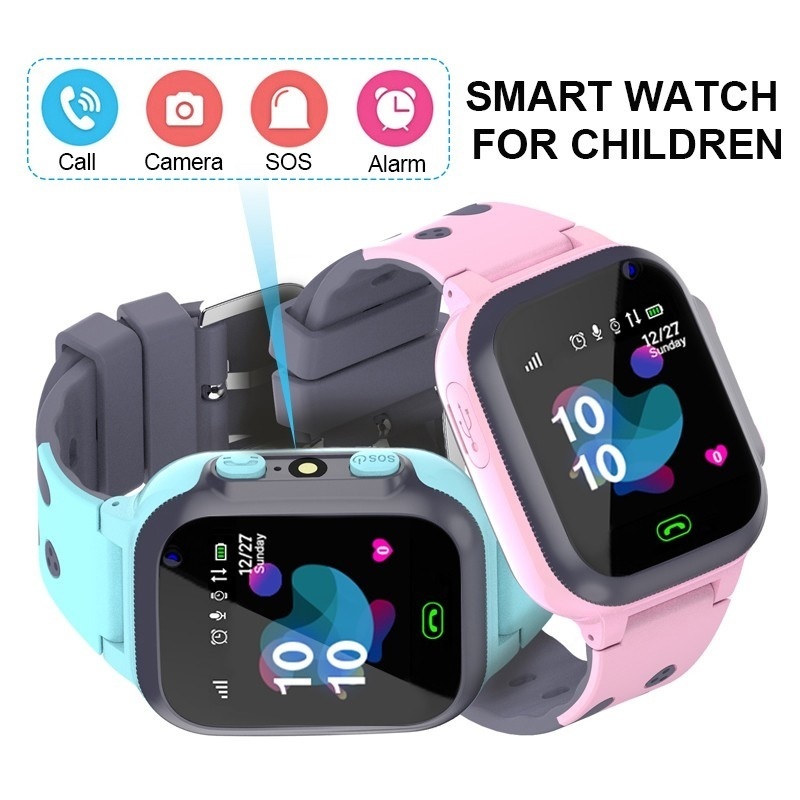 Smartwatch Watches For Girls - Crianças relógio inteligente à prova dwaterproof