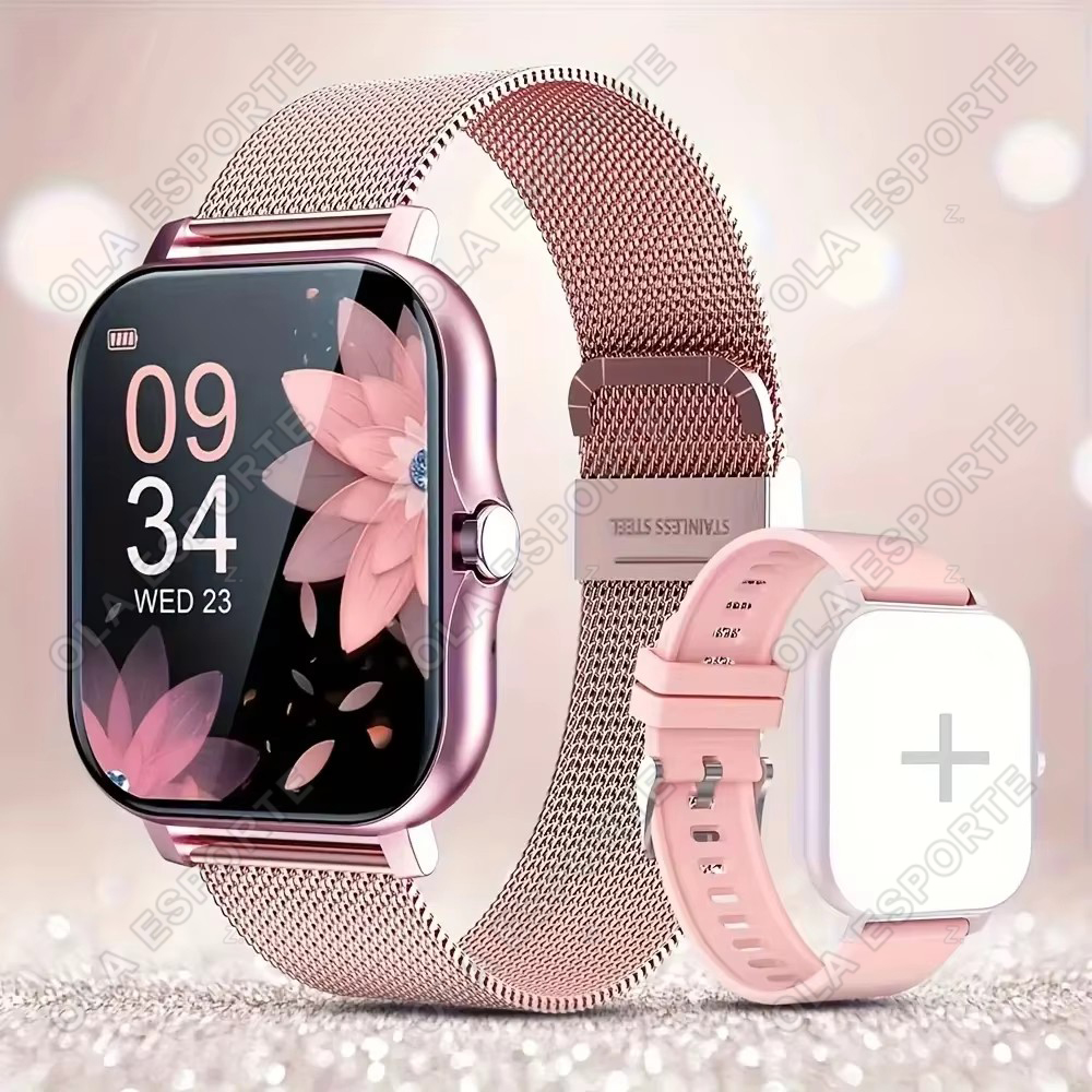 Smartwatch Watches For Girls - Relógio Inteligente com Chamada Bluetooth 2026,
