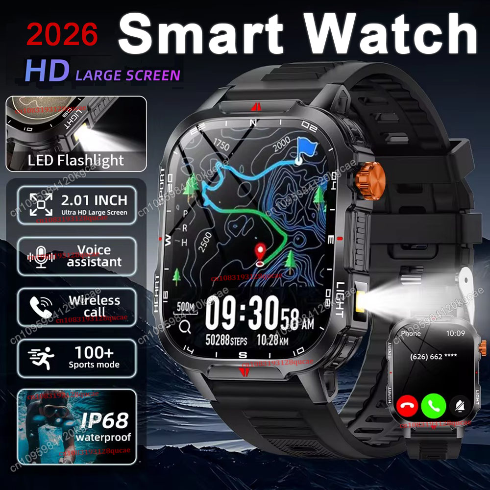 Novo Smartwatch Militar Robust - Smartwatch Watches For Women With Gps avaliação e preço
