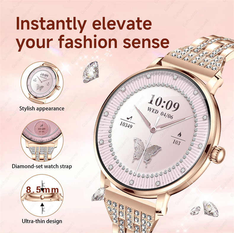 2026 Novo Relógio Inteligente  - Watches Ladies Smartwatch avaliação e preço