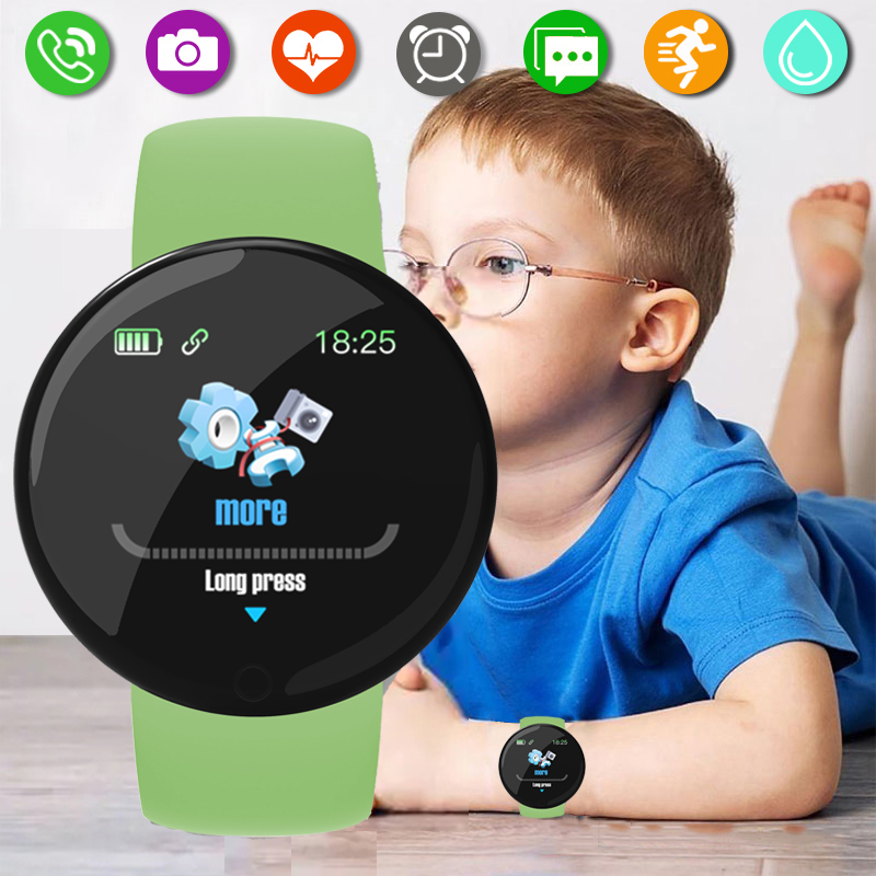 Crianças relógio de pulso digi - Smartwatch Watches For Girls avaliação e preço