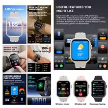 Relógio de moda Ultra K62, par - Smartwatch Watches Brands For Women avaliação e preço