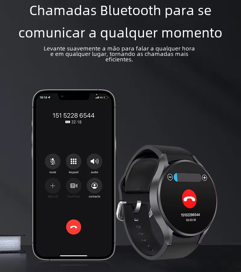 Novo Relógio Inteligente 6 com - Smartwatch Watches For Women With Gps avaliação e preço