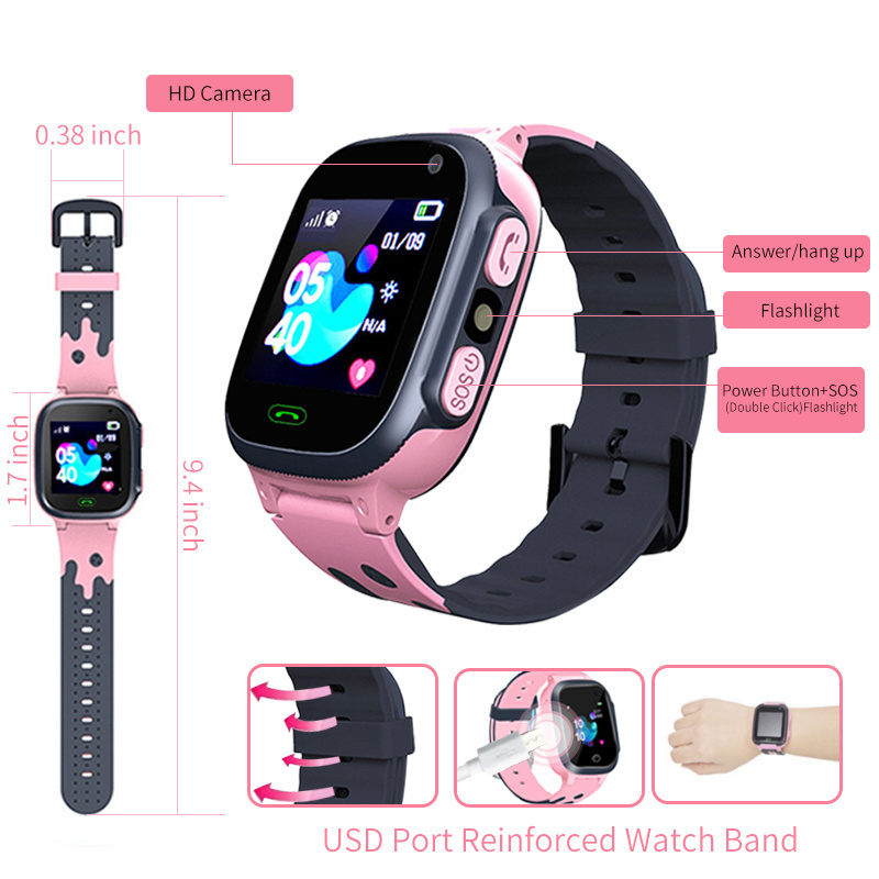 Crianças relógio inteligente à - Smartwatch Watches For Girls avaliação e preço