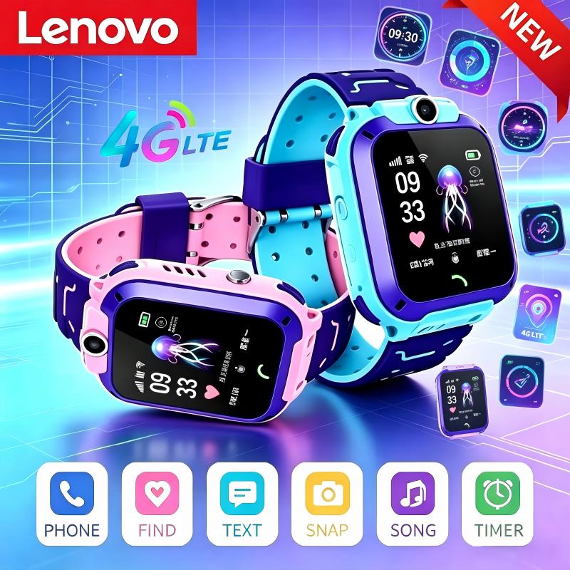 Novo smartwatch Lenovo com fun - Smartwatch Watches For Kids With Gps avaliação e preço