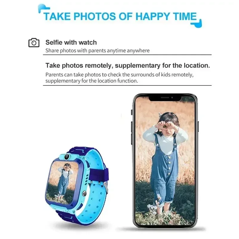 Novo smartwatch Lenovo com fun - Smartwatch Watches For Kids With Gps avaliação e preço