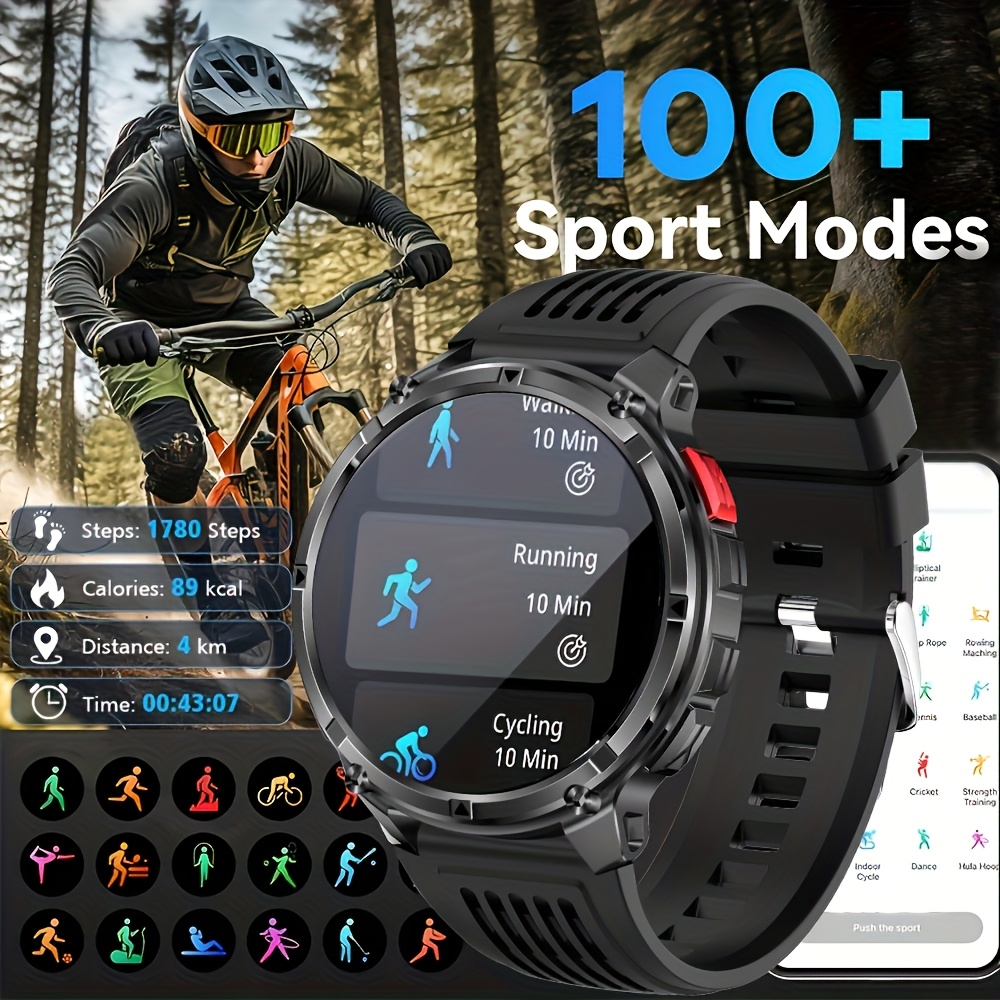 Novo Smartwatch T-REX3 Ultra c - Altimeter Compass Watch avaliação e preço