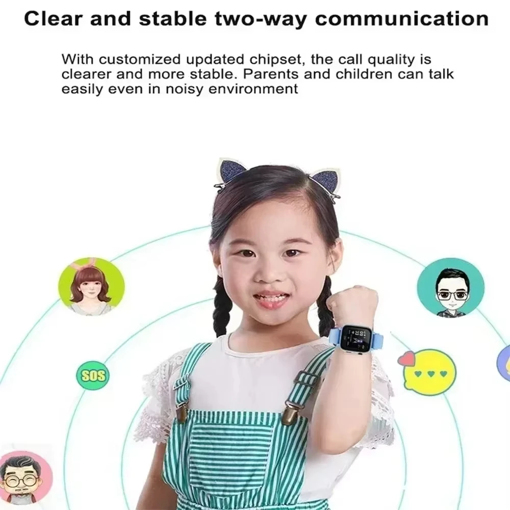 Relógio Inteligente Infantil L - Smartwatch Watches For Kids With Gps avaliação e preço